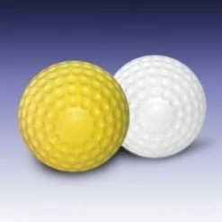 JUGS Sting-Free Yellow Dimpled 9 Inch Baseballs (Dozen): B1000