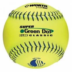 Worth UC11CY 11 Inch USSSA Slowpitch Softball (Dozen): UC11CY