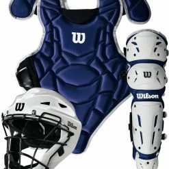 Wilson Sporting Goods Catcher's Sets Wilson EZ Gear 2.0 Youth Baseball Catcher’s Set Size L/XL: WB572020