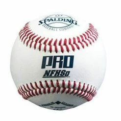 Baseballs Spalding Pro NFHS-NOCSAE Baseball (One Dozen): WC41100HS