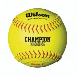 Wilson Sporting Goods Fastpitch Softballs Wilson A9031B ASA Poly Core Fastpitch Softball 12 Inch: One Dozen
