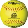 Wilson Sporting Goods Wilson 11" Pony League Polycore Fastpitch Softball A9275BSST : One Dozen