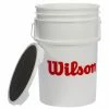 Wilson Sporting Goods Field Accessories Wilson Ball Bucket With Padded Lid