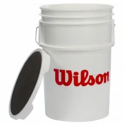 Wilson Sporting Goods Field Accessories Wilson Ball Bucket With Padded Lid