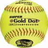 Worth WSL Synthetic Slowpitch 12 Inch Softball (Dozen): YS44WSLS