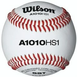 Wilson Sporting Goods Wilson A1010BHS1SST High School NFHS Baseball (Dozen): A1010BHS1SST Baseballs