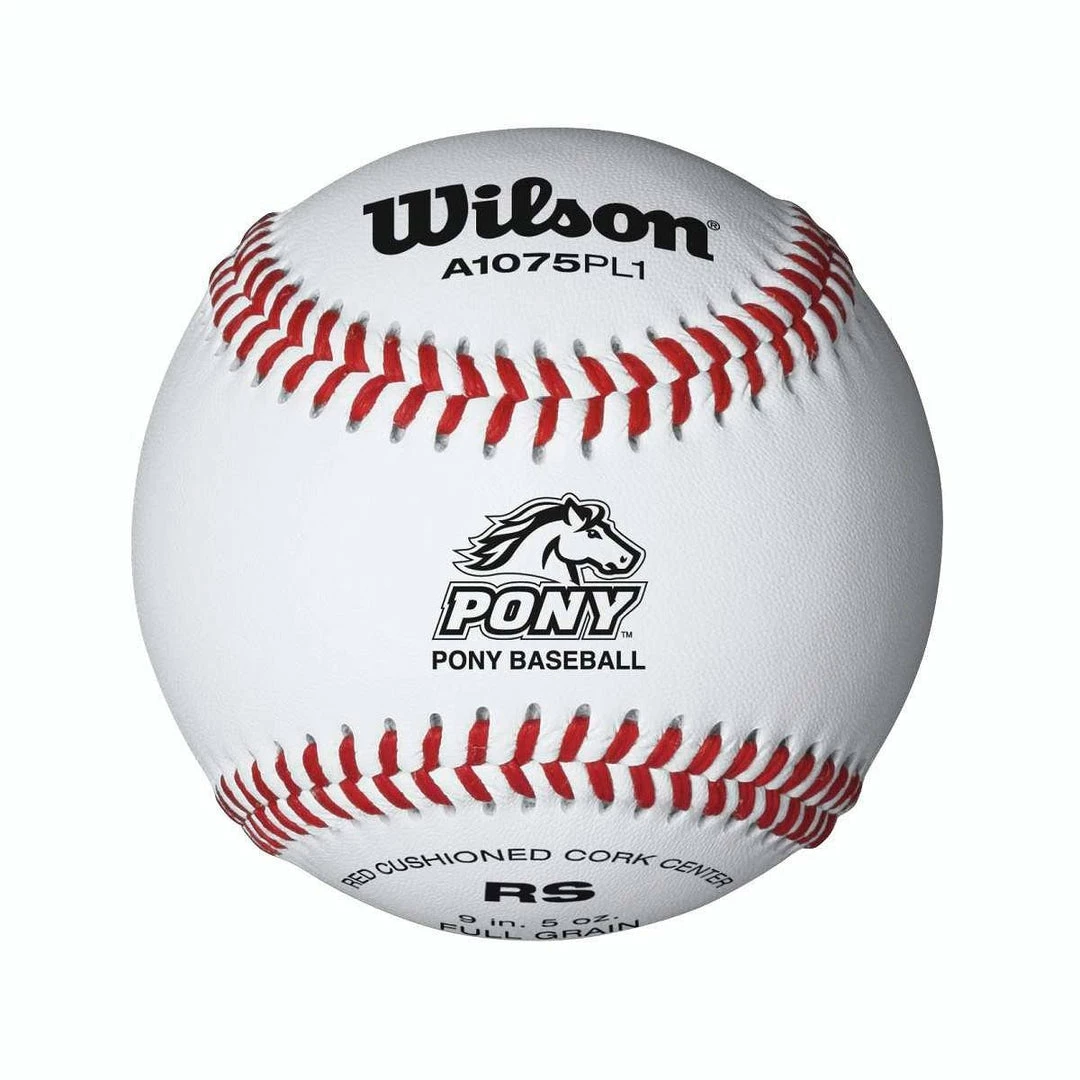 Wilson Sporting Goods Wilson A1075BPL1 Pony Baseball (Dozen)